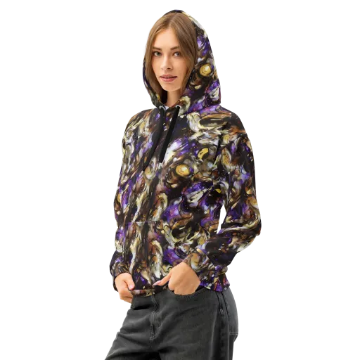 Violet Tempest on a Cotton Hoodie