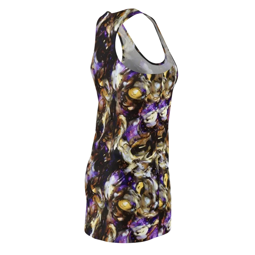 Violet Tempest on Racerback Dress — Back Side