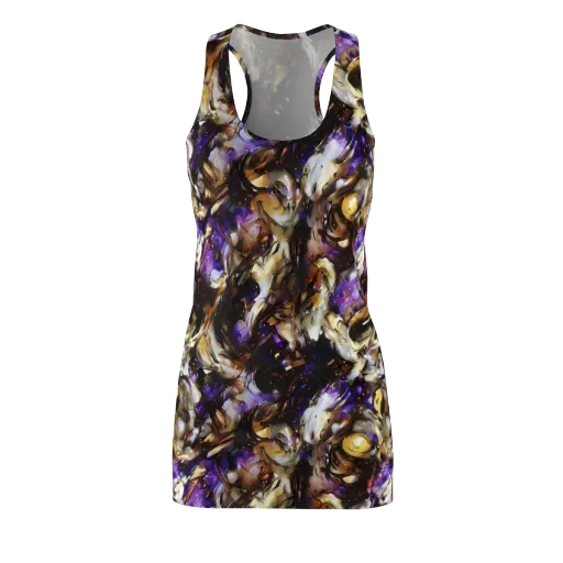 Violet Tempest on a Racerback Dress