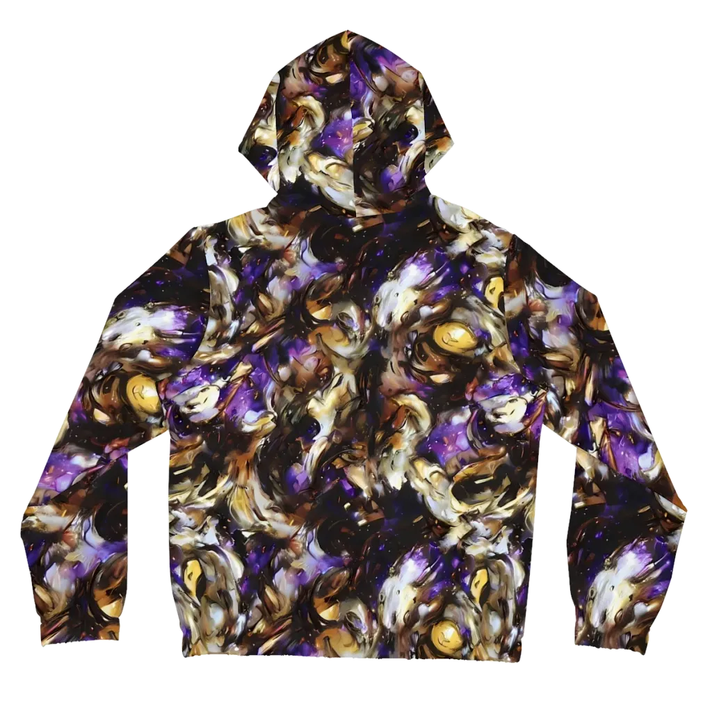 Violet Tempest on Women's Full-Zip Hoodie — Back