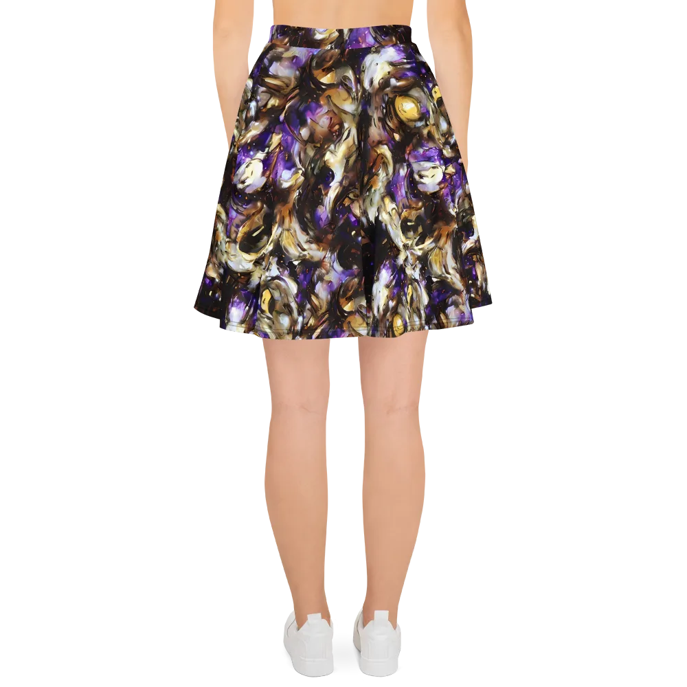 Violet Tempest on Skater Skirt — Back