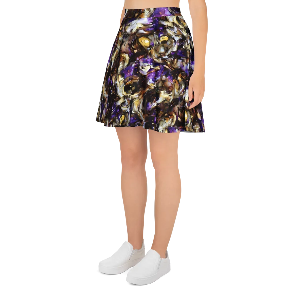 Violet Tempest on Skater Skirt — Left