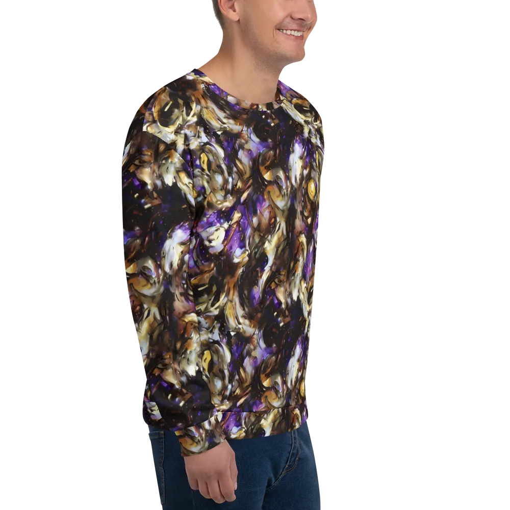 Violet Tempest on Sweatshirt — Right Front