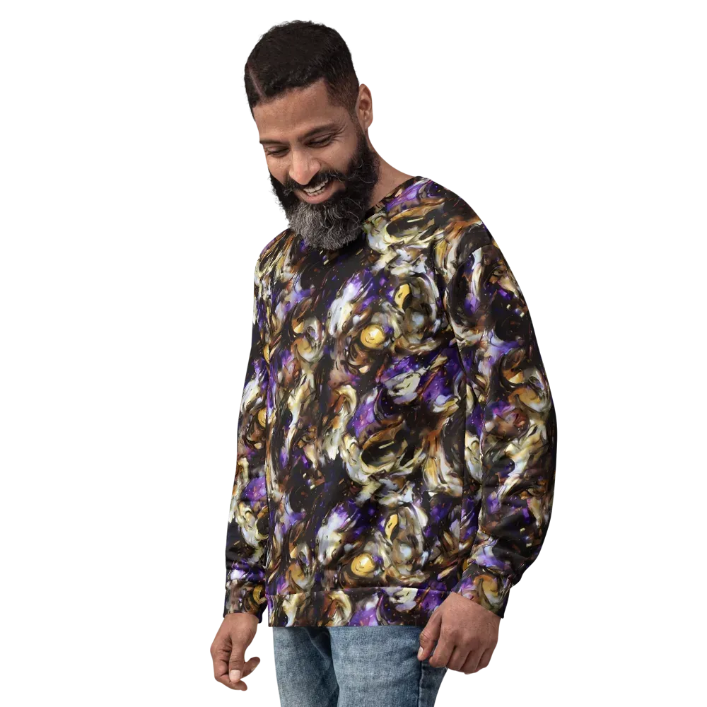 Violet Tempest on Sweatshirt — Left Front