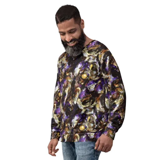 Violet Tempest on a Sweatshirt