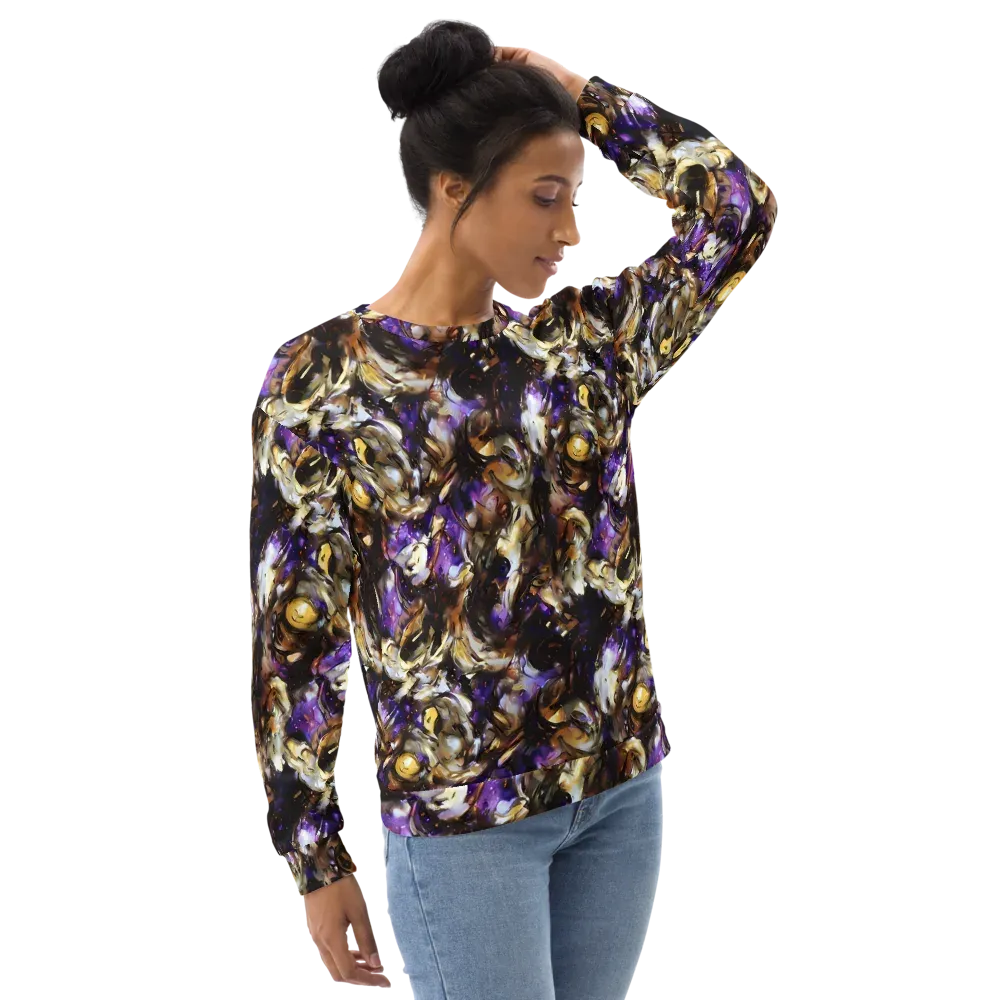 Violet Tempest on Sweatshirt — Right Front