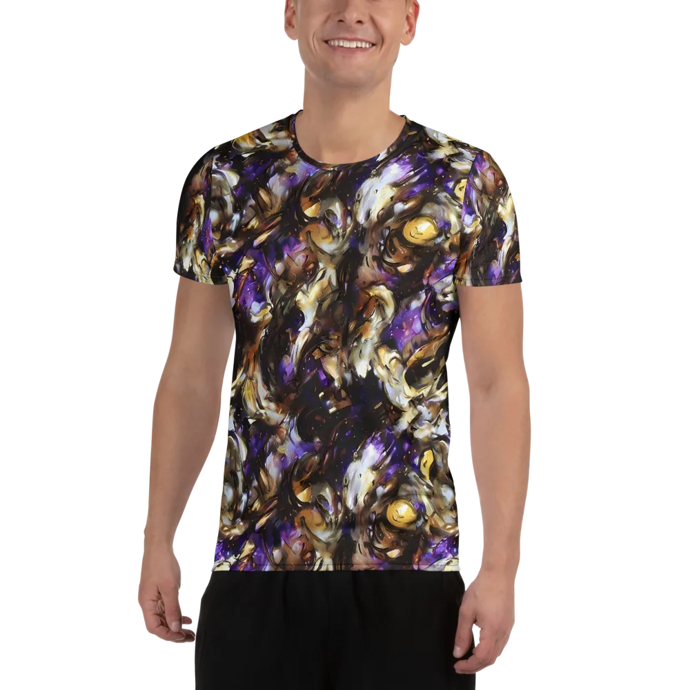 Violet Tempest on Men's Athletic T-Shirt — Front