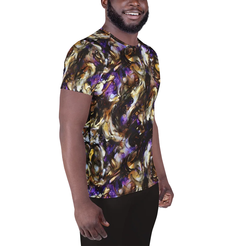 Violet Tempest on Men's Athletic T-Shirt — Right