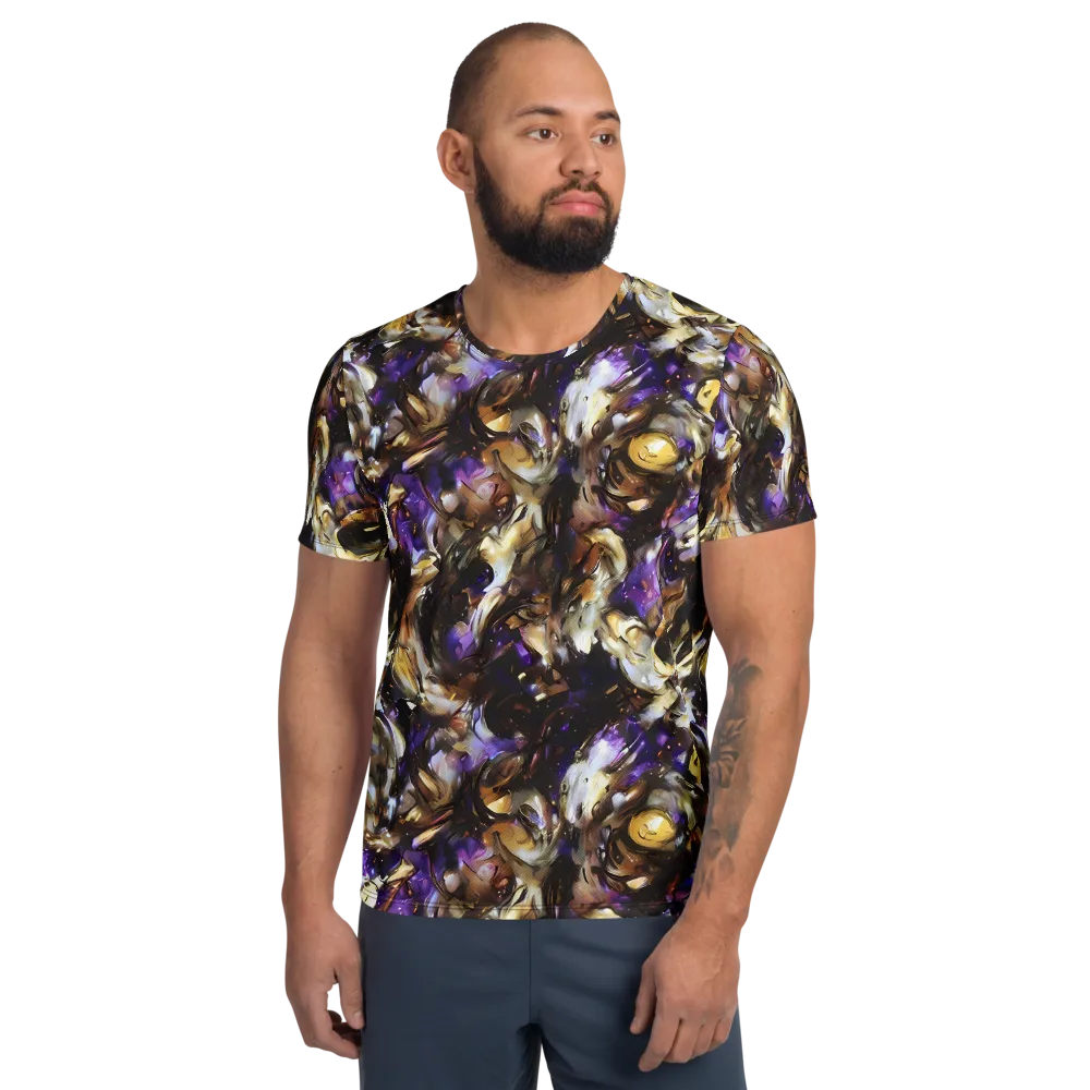 Violet Tempest on Men's Athletic T-Shirt — Front