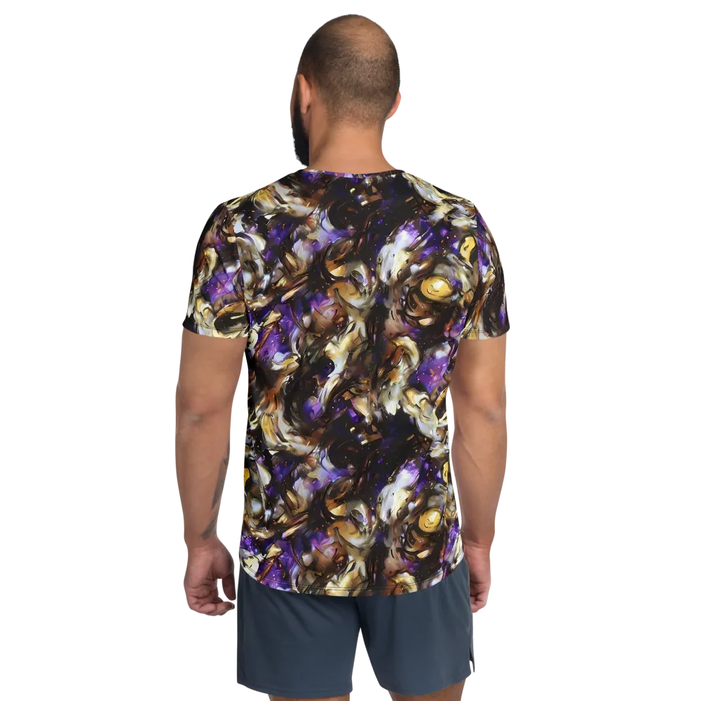 Violet Tempest on Men's Athletic T-Shirt — Back