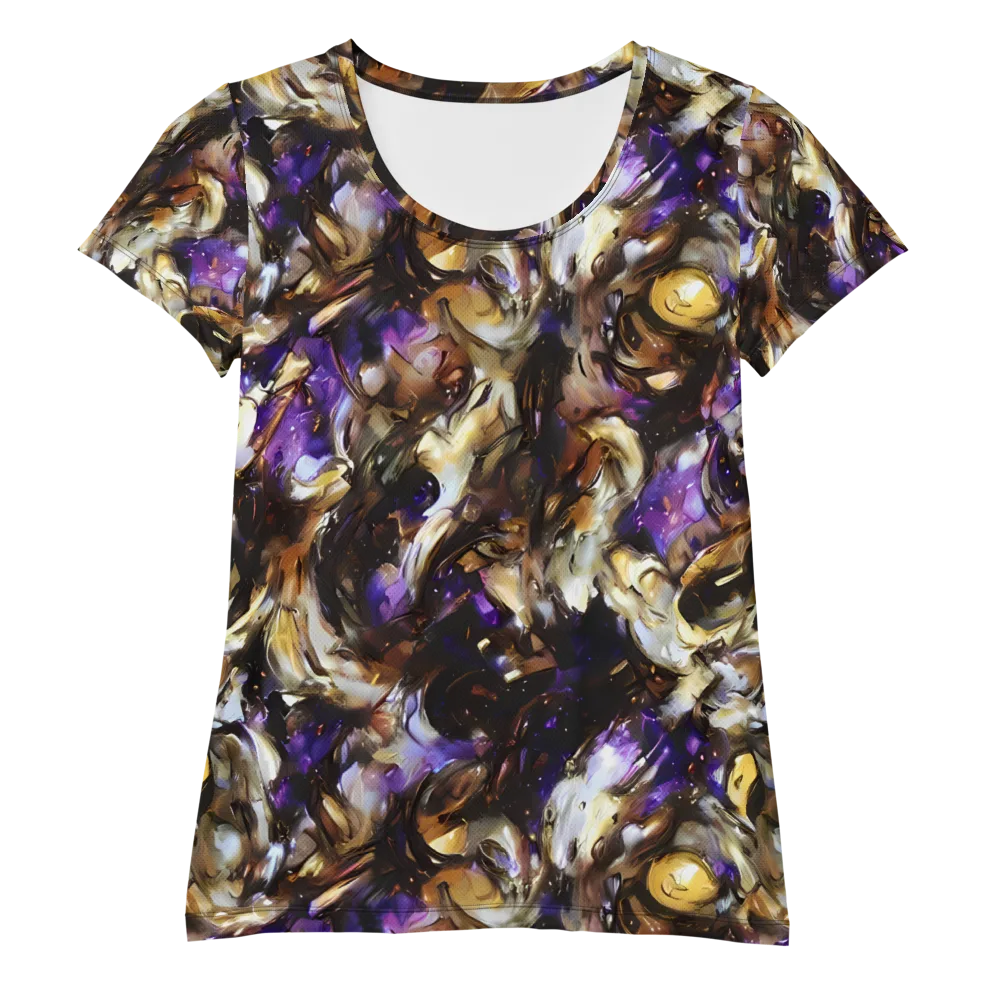 Violet Tempest on Women's Athletic T-Shirt — Front