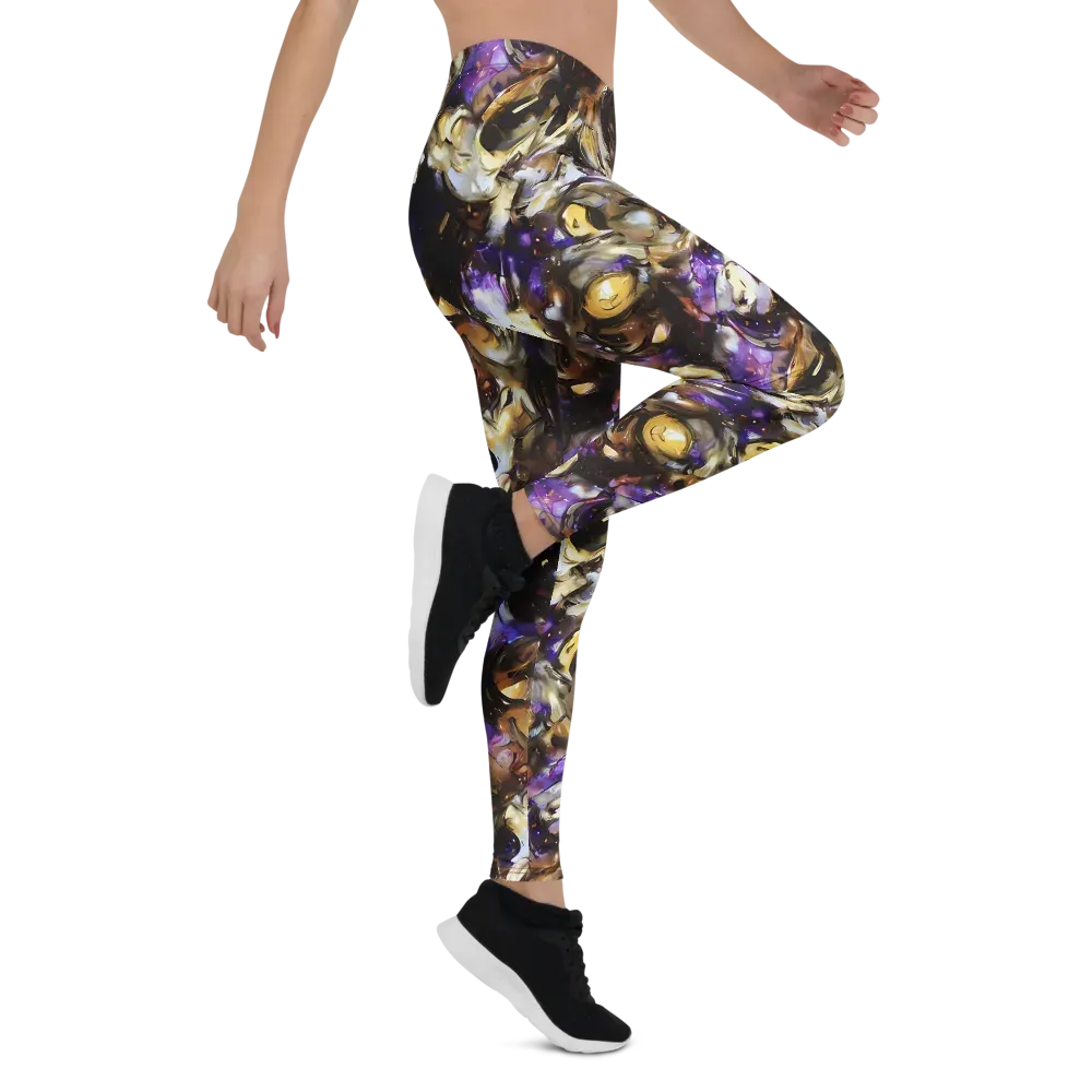 Violet Tempest on Leggings — Right