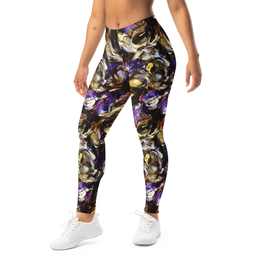 Violet Tempest on Leggings — Left Front