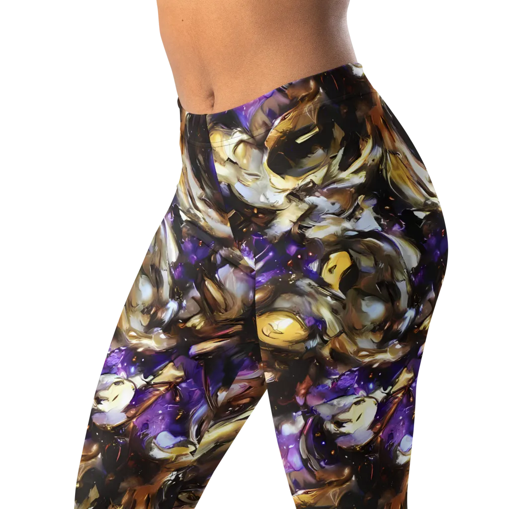 Violet Tempest on Leggings — Left Front