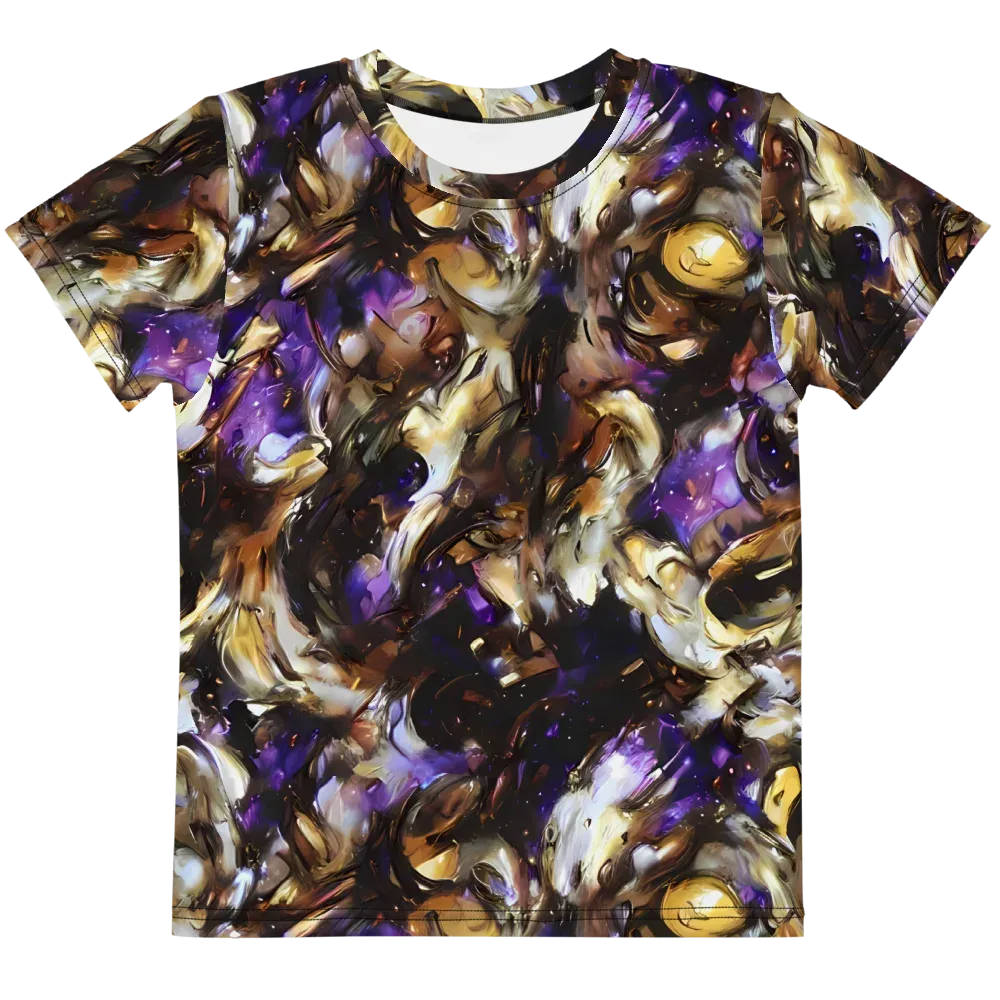 Violet Tempest on Kids Crew Neck T-Shirt — Front