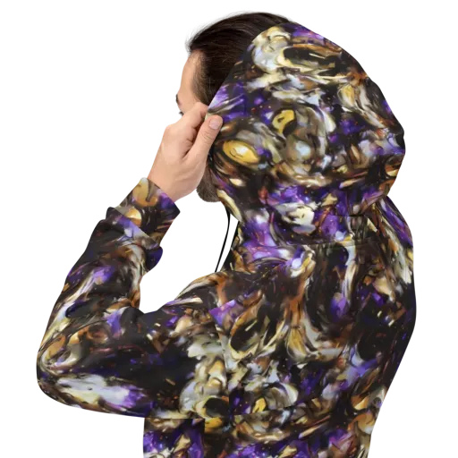 Violet Tempest on a Hoodie