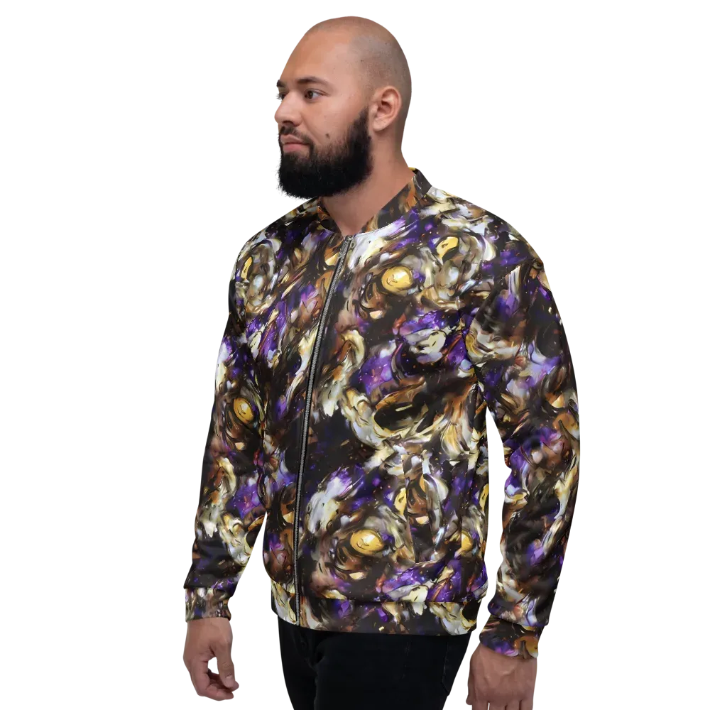 Violet Tempest on Bomber Jacket — Left