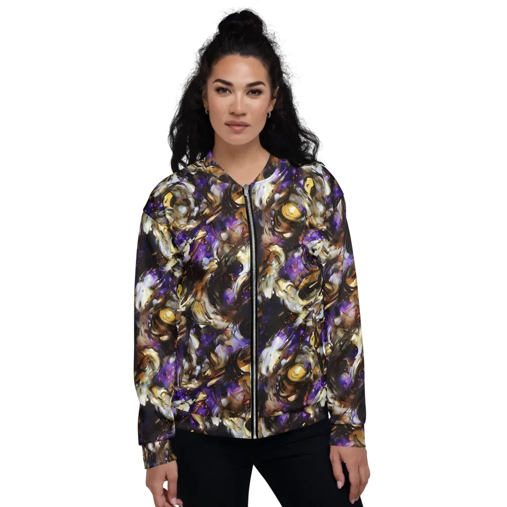 Violet Tempest on Bomber Jacket — Front