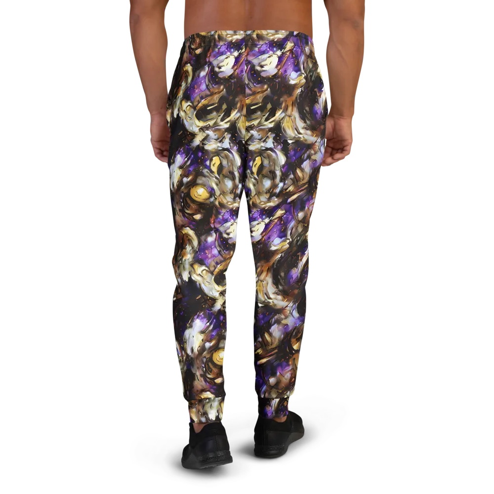 Violet Tempest on Men's Joggers — Back