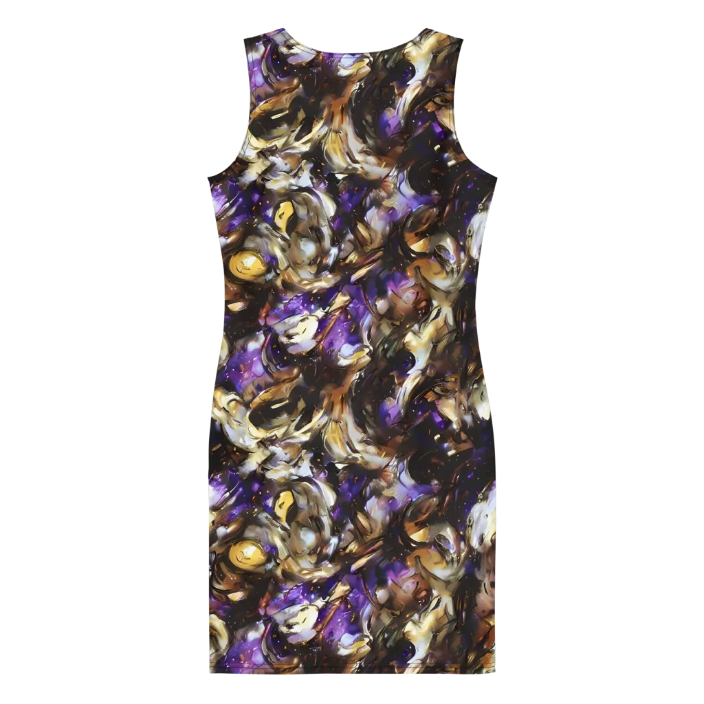 Violet Tempest on Bodycon Dress — Back