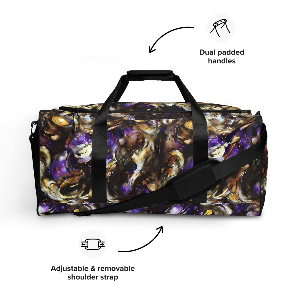 Violet Tempest on Duffle Bag — Front