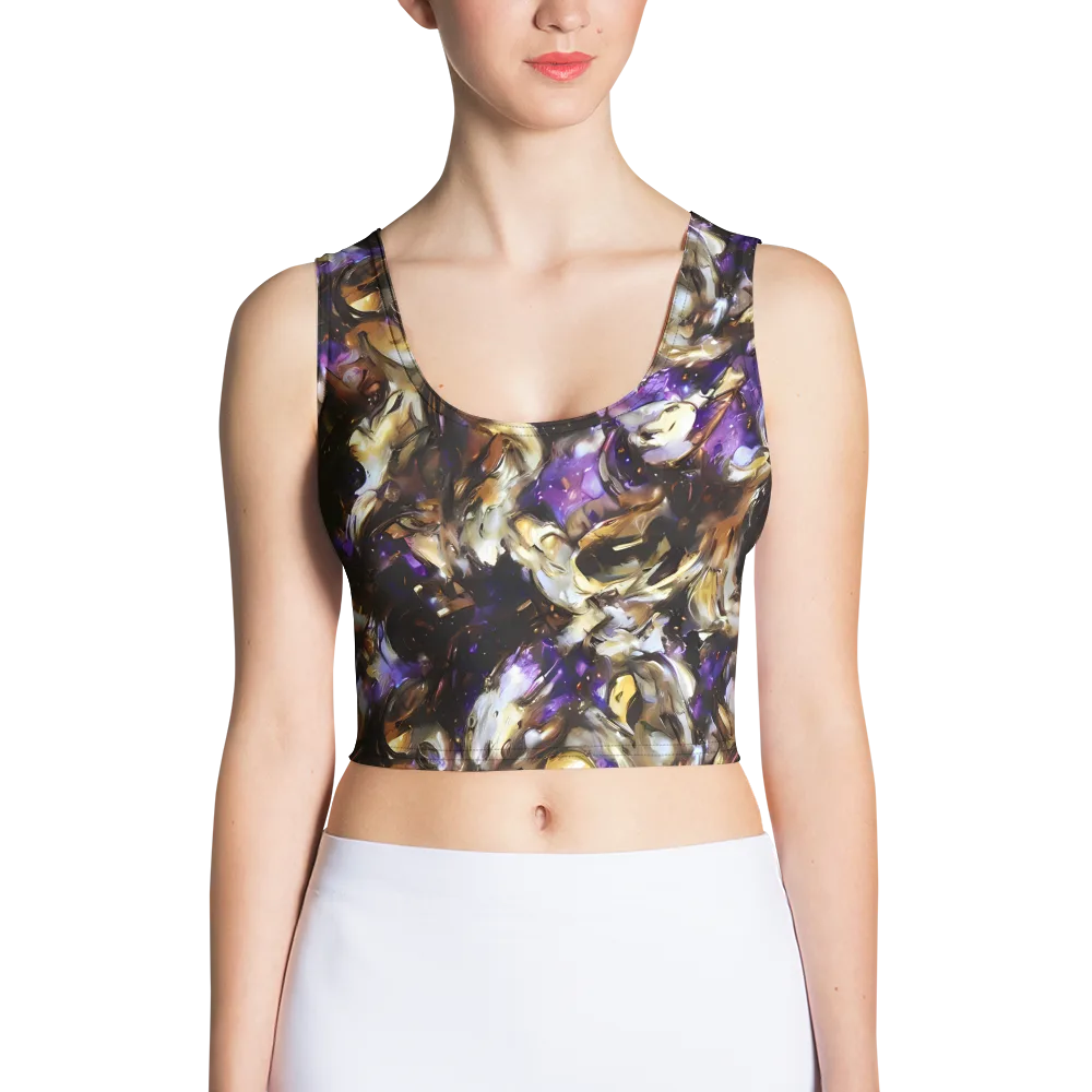 Violet Tempest on Crop Top — Front