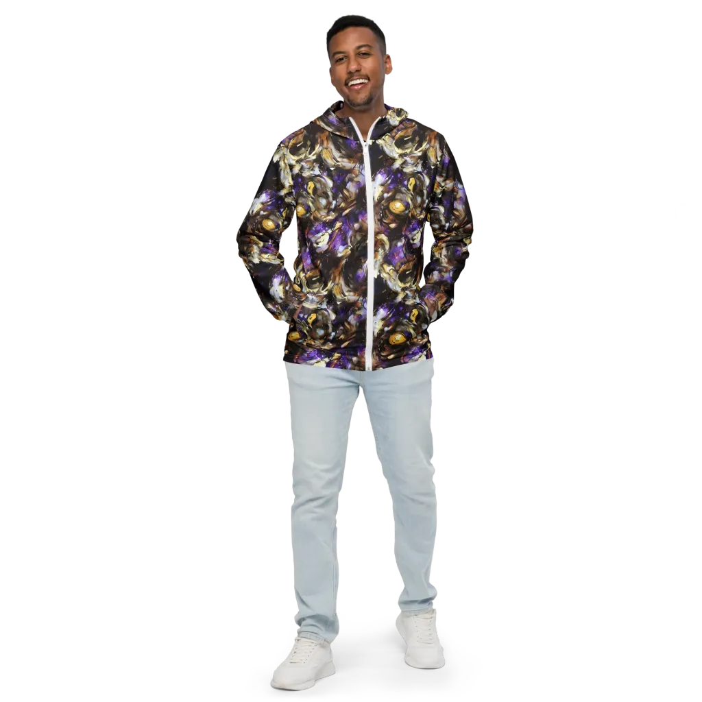 Violet Tempest on Men's Windbreaker — Front