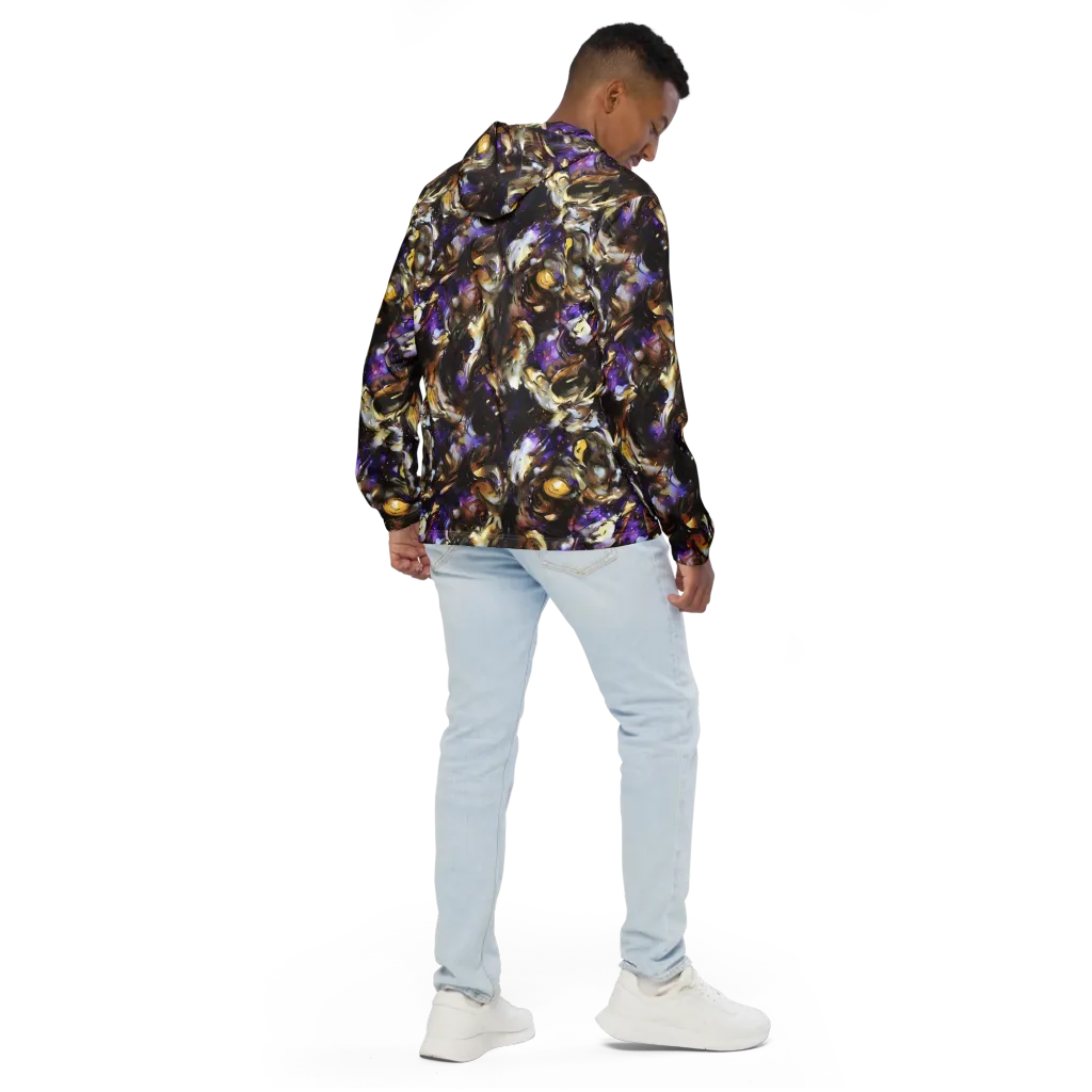 Violet Tempest on Men's Windbreaker — Back