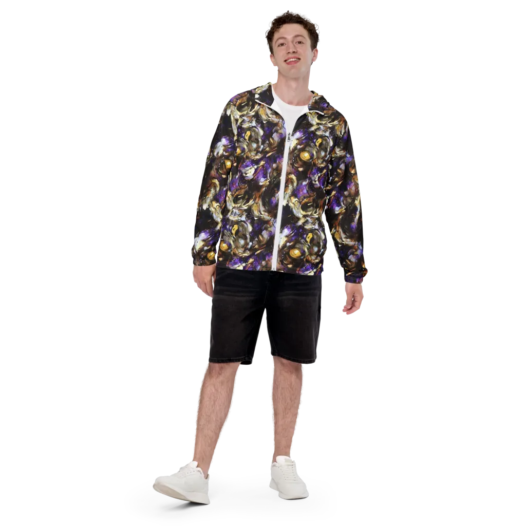 Violet Tempest on Men's Windbreaker — Front