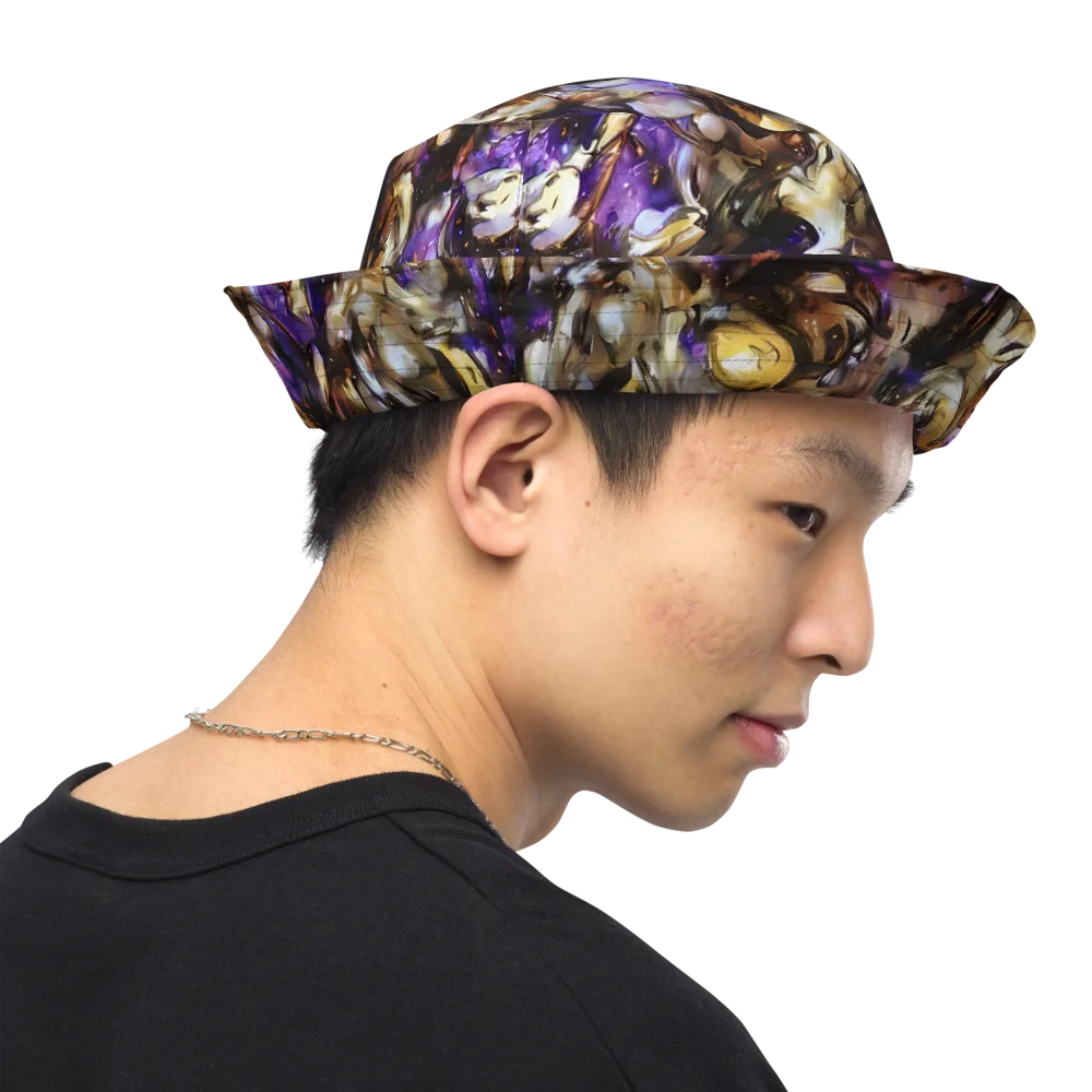 Violet Tempest on Reversible Bucket Hat — Right Outside