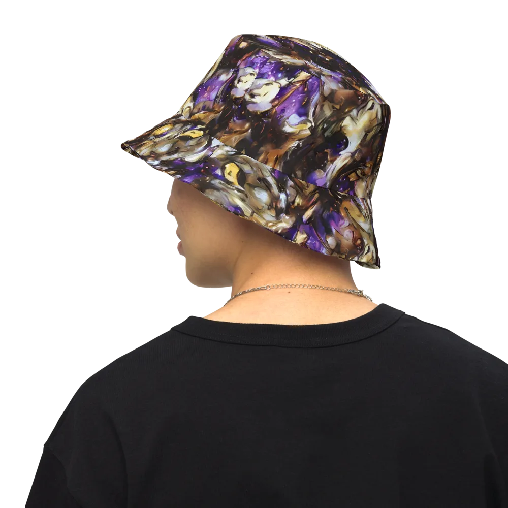 Violet Tempest on Reversible Bucket Hat — Back Inside