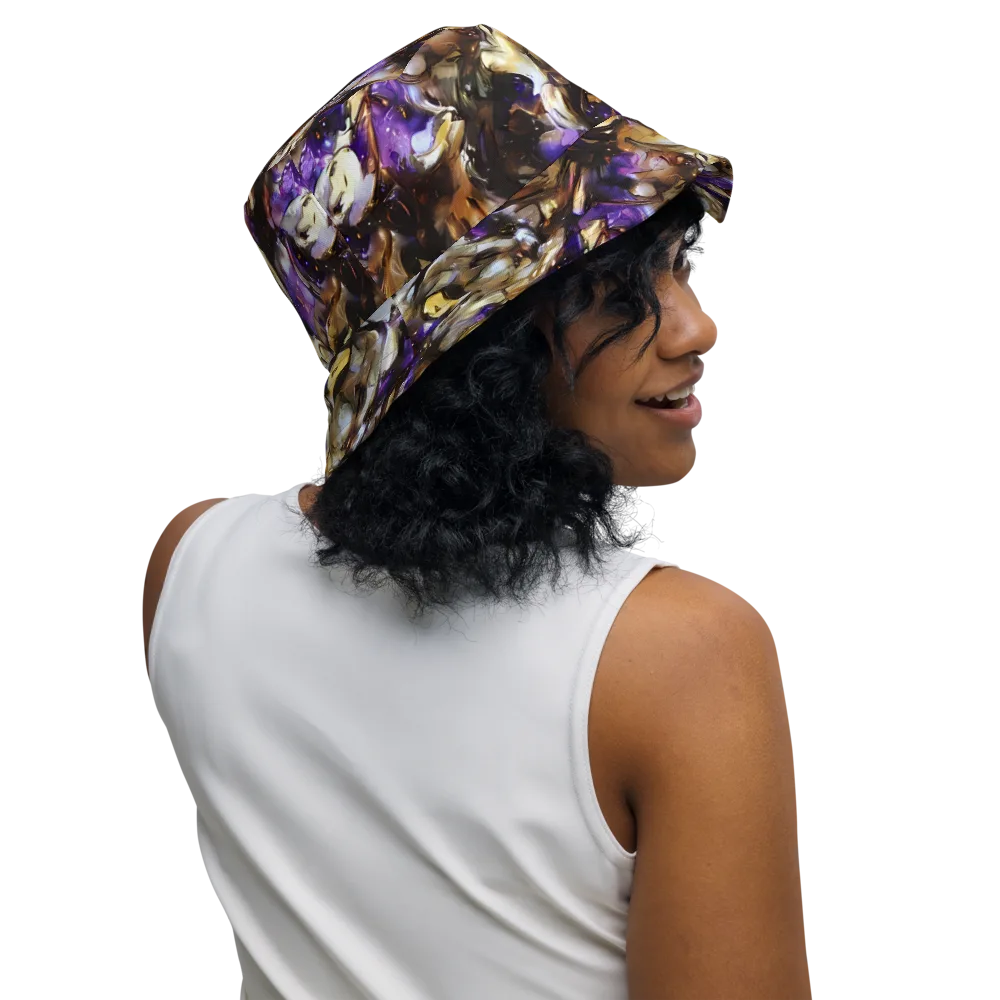 Violet Tempest on Reversible Bucket Hat — Right Outside