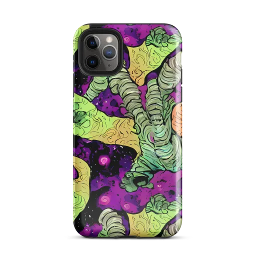 Midnight Tropica on a Tough Case for iPhone®