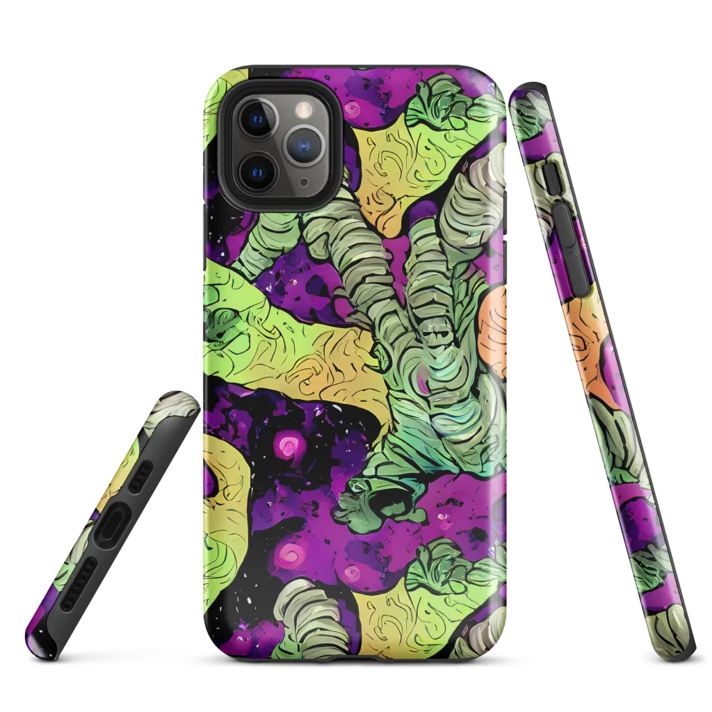 Midnight Tropica on Tough Case for iPhone® — Front