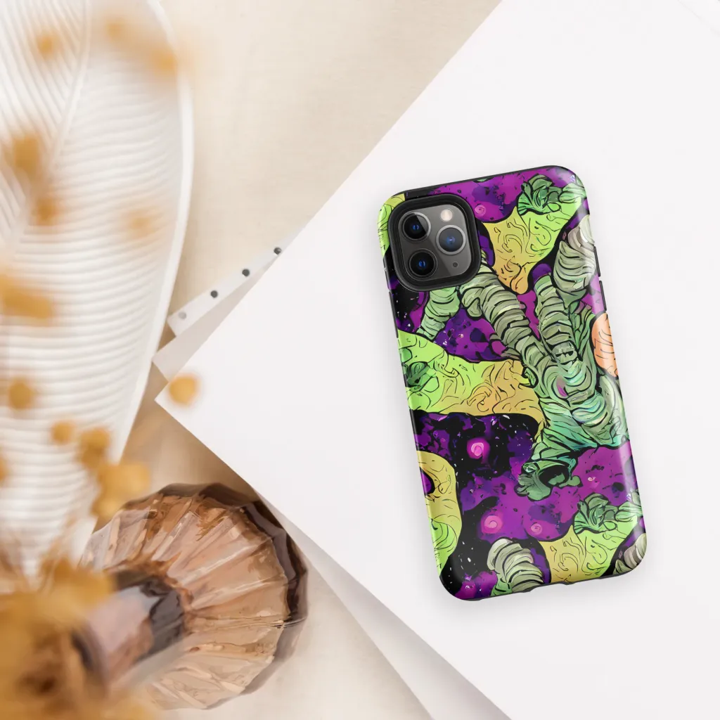Midnight Tropica on Tough Case for iPhone® — Front