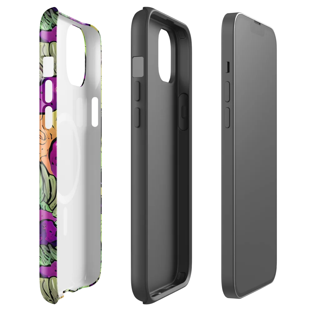 Midnight Tropica on MagSafe Tough Case for iPhone® — Front