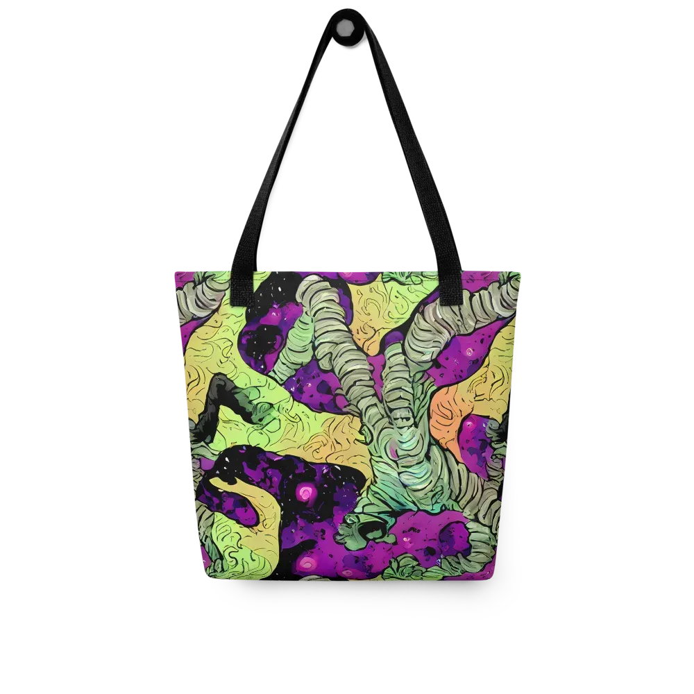 Midnight Tropica on Tote Bag — Front