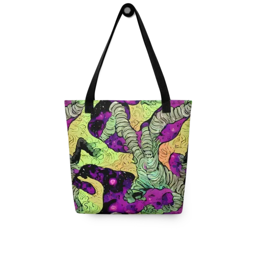 Midnight Tropica on a Tote Bag