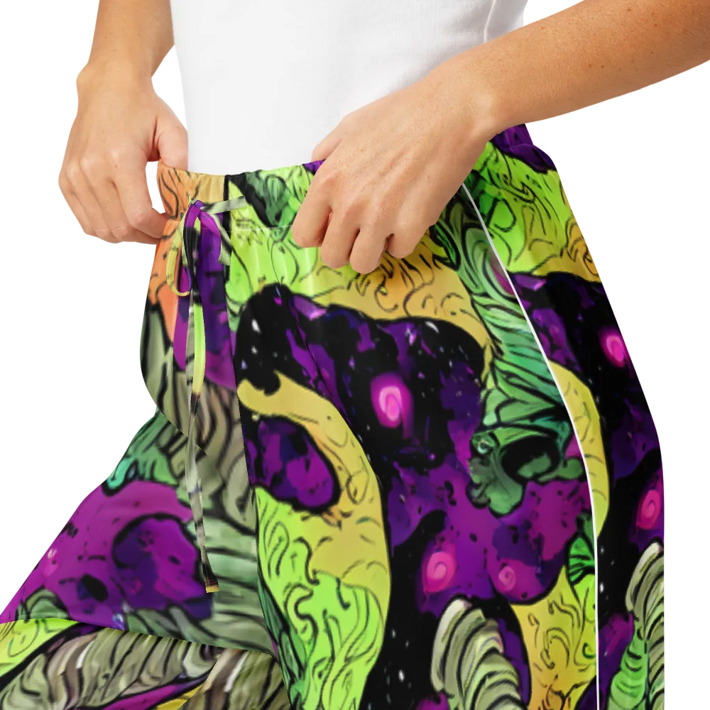 Midnight Tropica on Women's Pajama Pants — Product details