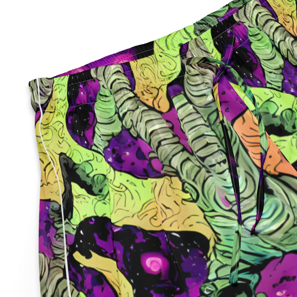 Midnight Tropica on Women's Pajama Shorts — Product details