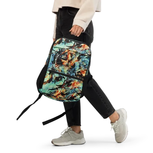 Tidal Flame on a Utility Backpack