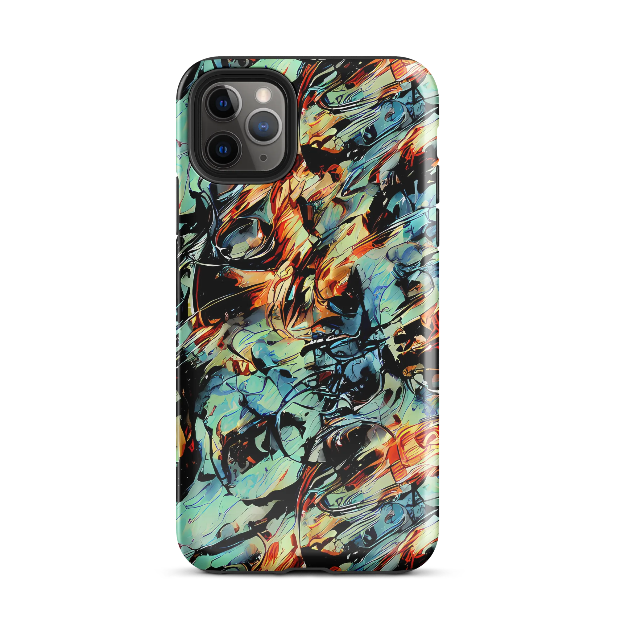 Tidal Flame on Tough Case for iPhone® — Front
