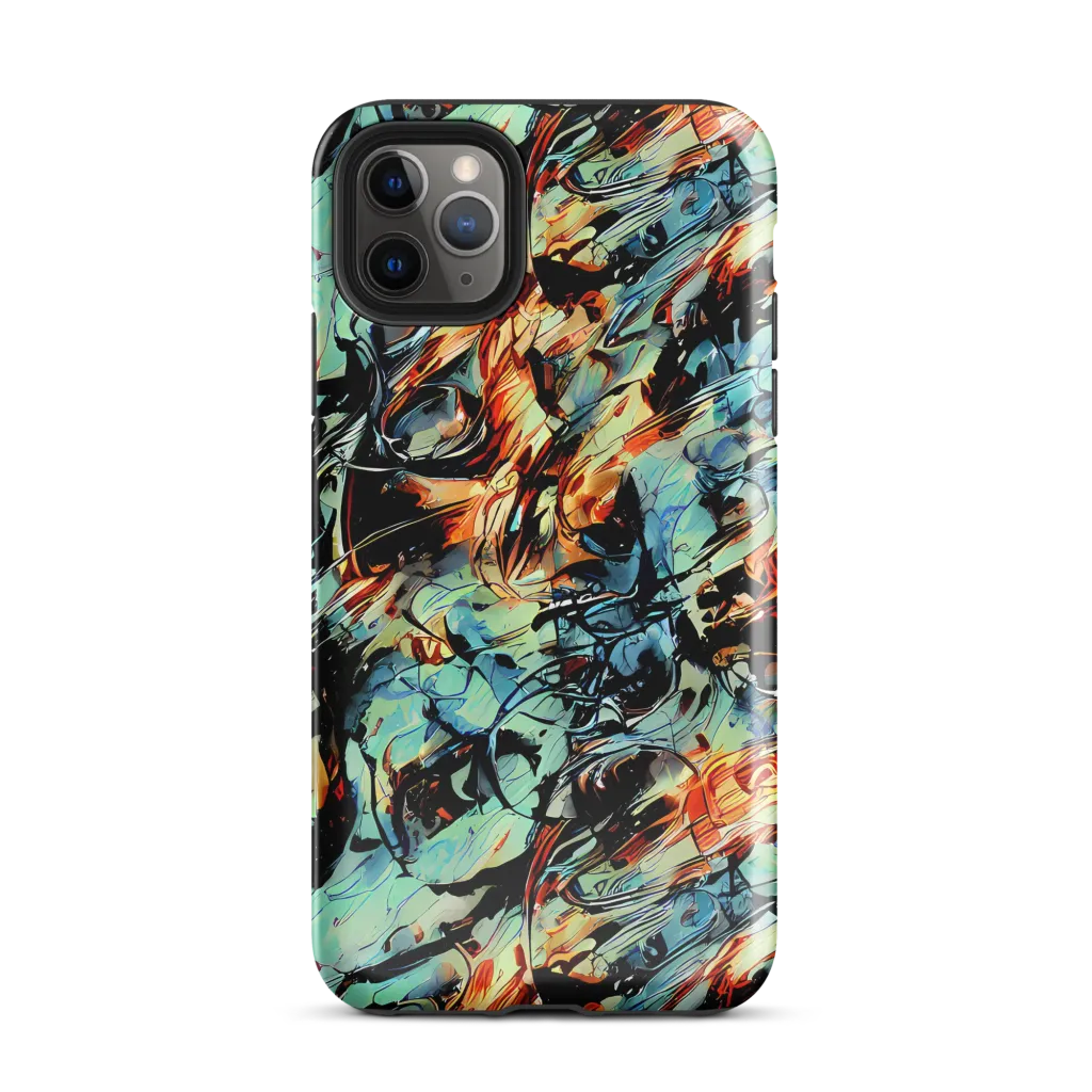 Tidal Flame on Tough Case for iPhone® — Front