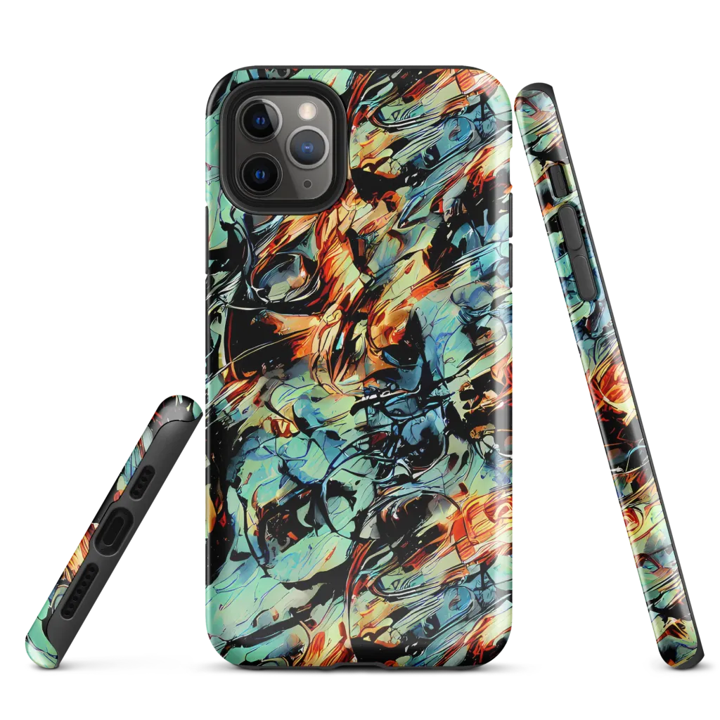 Tidal Flame on Tough Case for iPhone® — Front