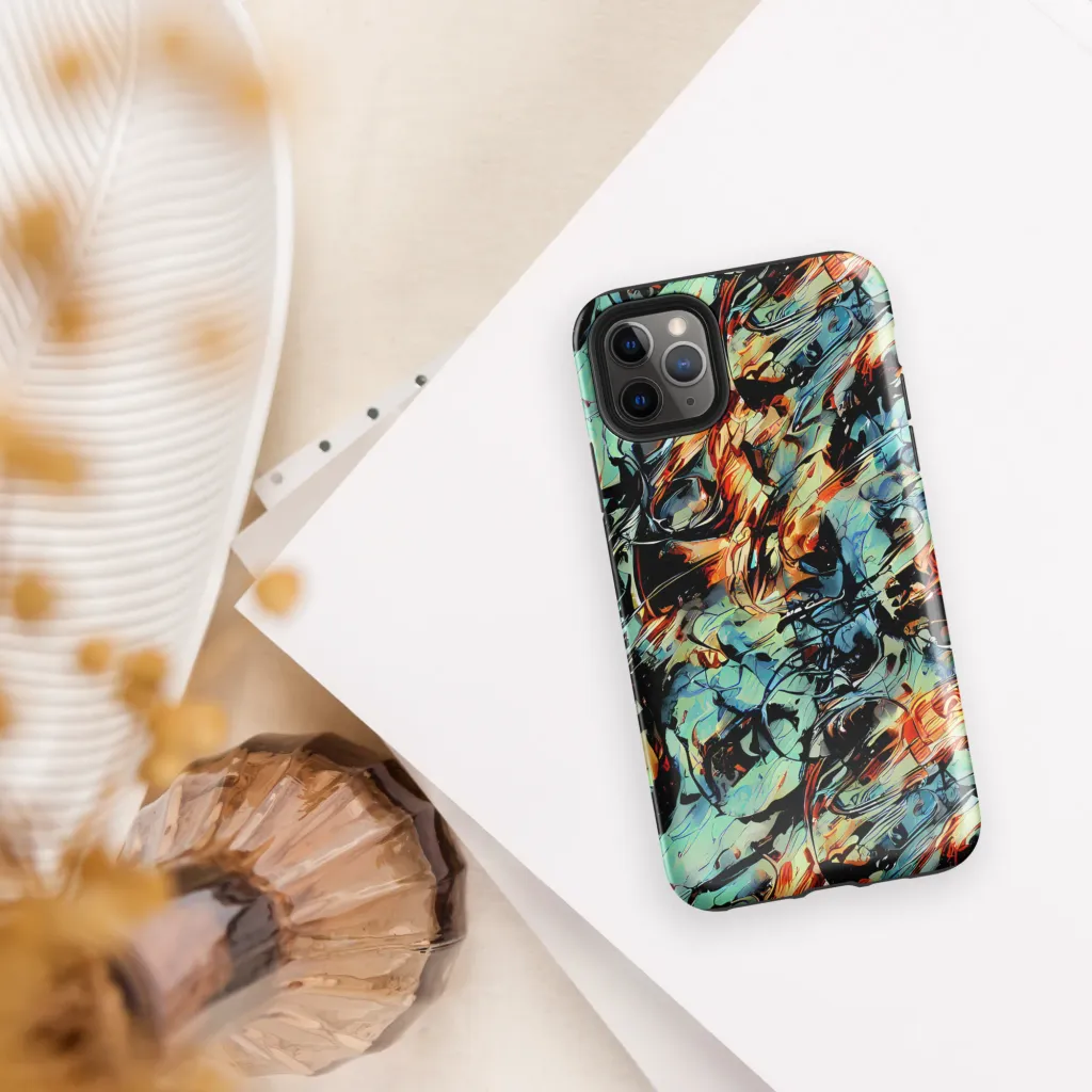 Tidal Flame on Tough Case for iPhone® — Front