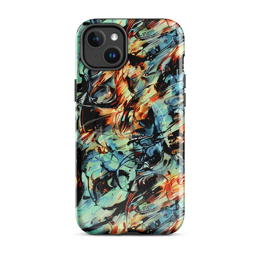 Tidal Flame on MagSafe Tough Case for iPhone® — Front