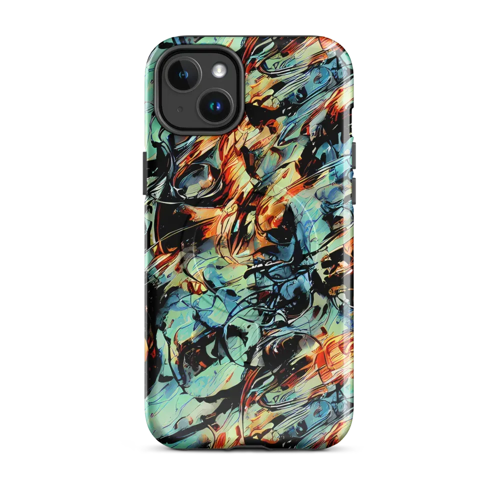 Tidal Flame on MagSafe Tough Case for iPhone® — Front