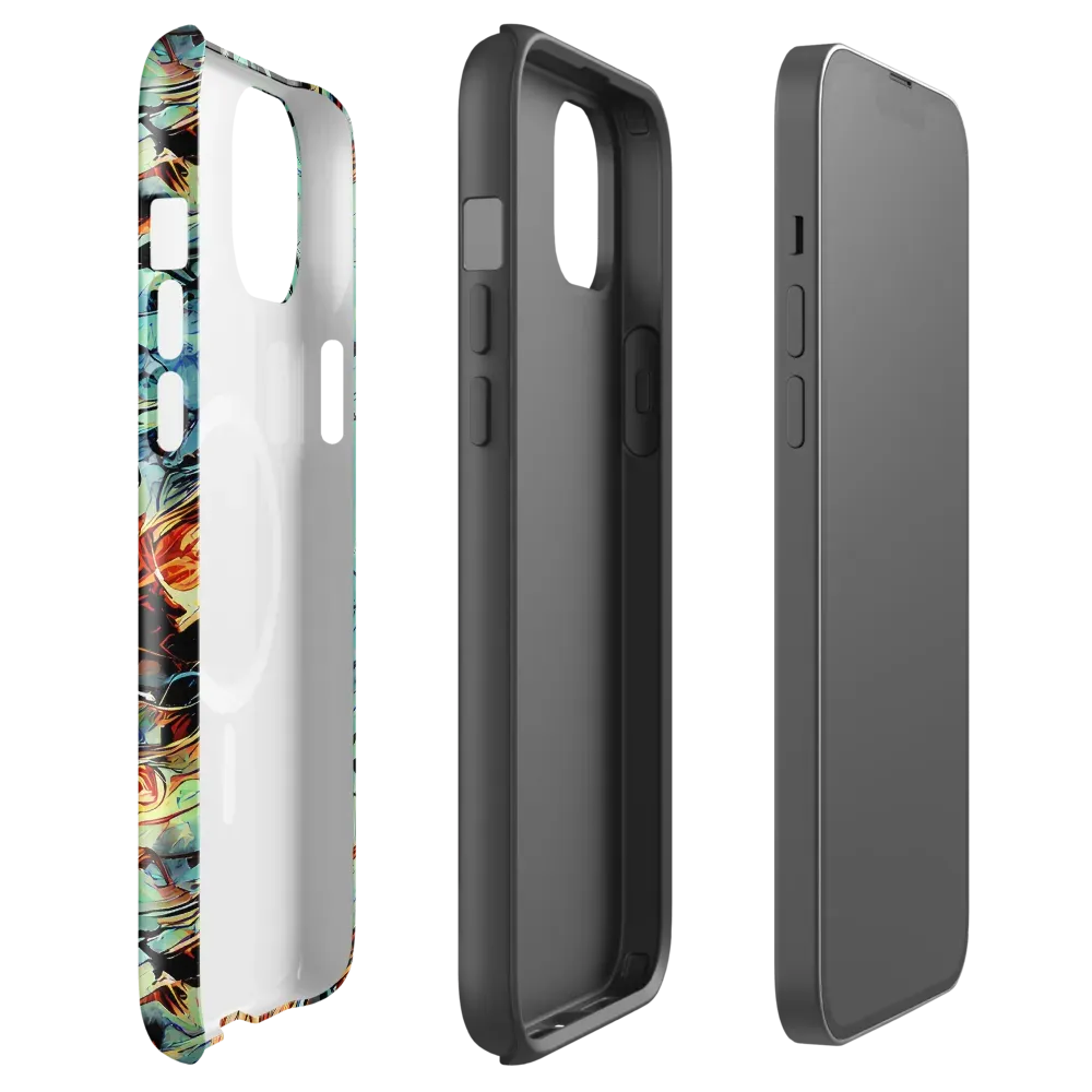 Tidal Flame on MagSafe Tough Case for iPhone® — Front