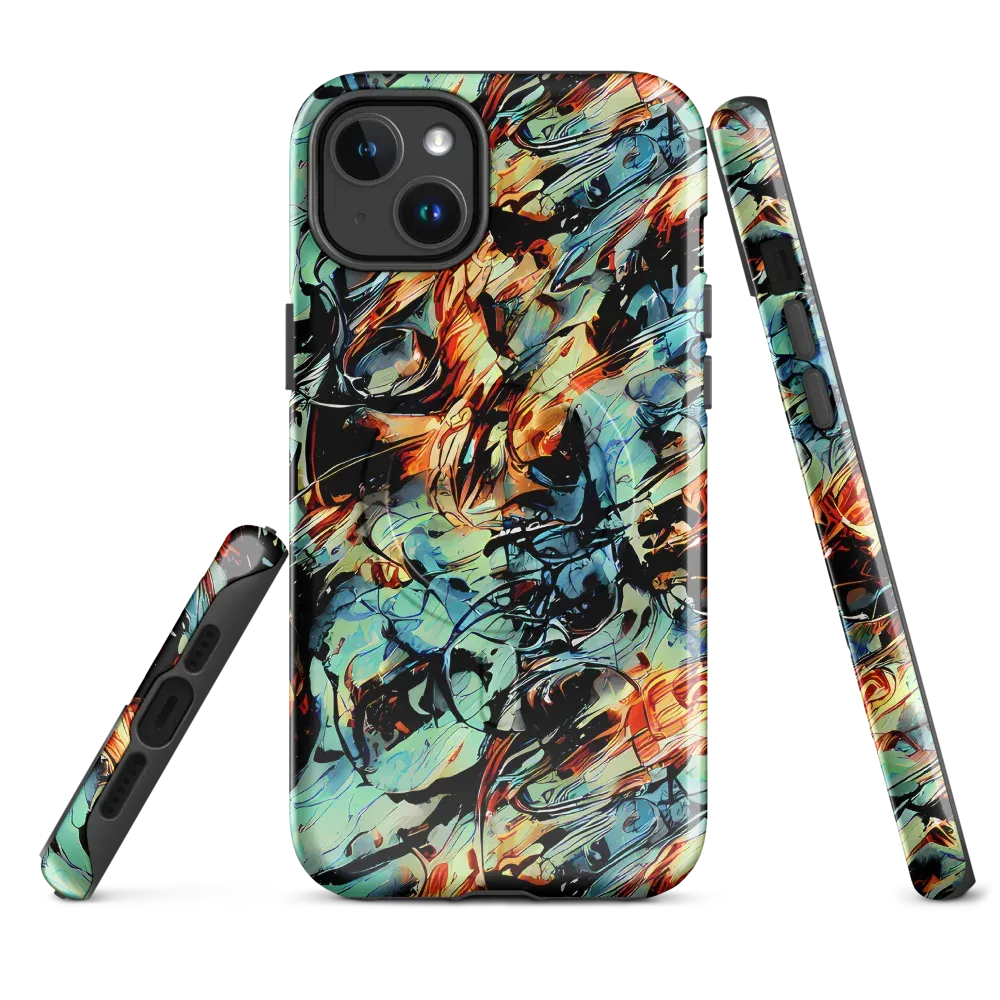 Tidal Flame on MagSafe Tough Case for iPhone® — Front