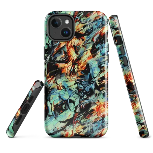 Tidal Flame on a MagSafe Tough Case for iPhone®
